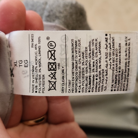 Grey Peacoat - Picture 9 of 9